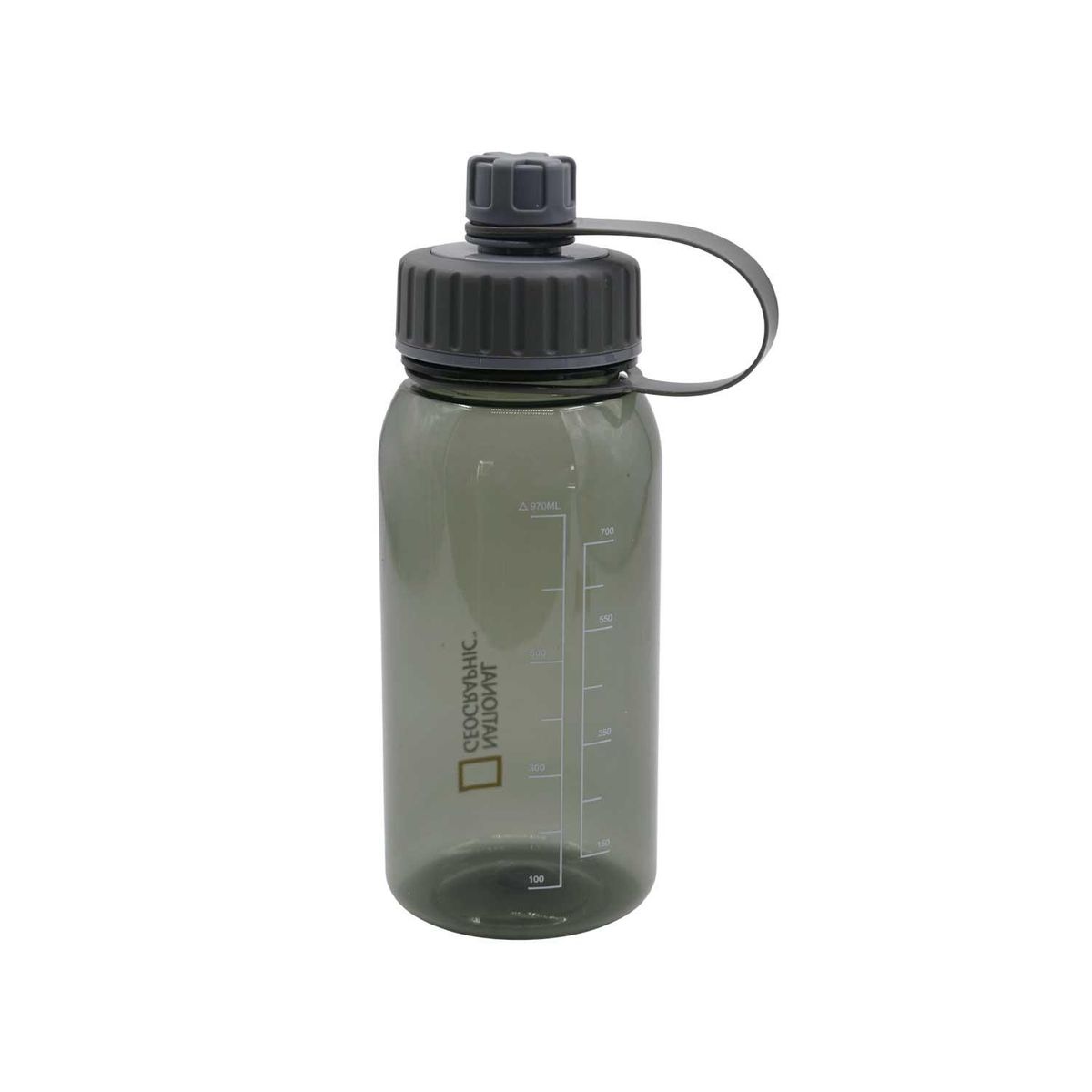 NATIONAL GEOGRAPHIC - Botella hidratación 970ML Negro National Geographic