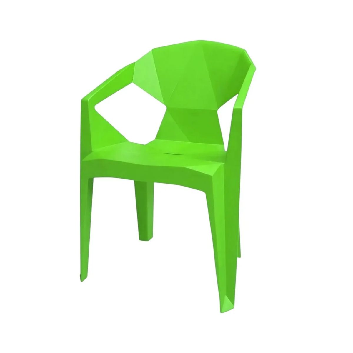 GENERICO - Silla Diamante Para Eventos Fiestas Sillas Con Apoya Brazos Verde