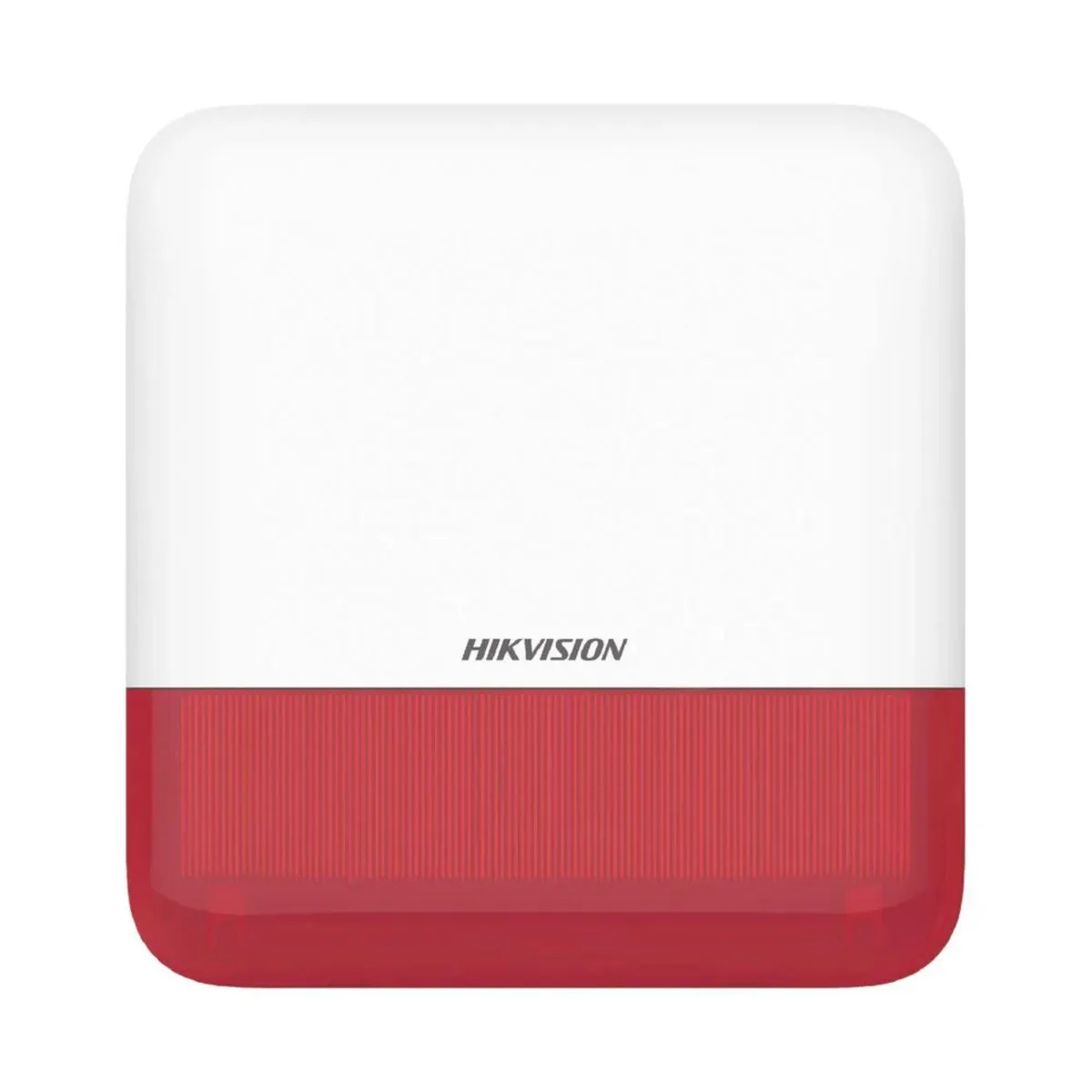 HIKVISION - Sirena Inalambrica Exterior Luz Roja DS-PS1-E-WB/R