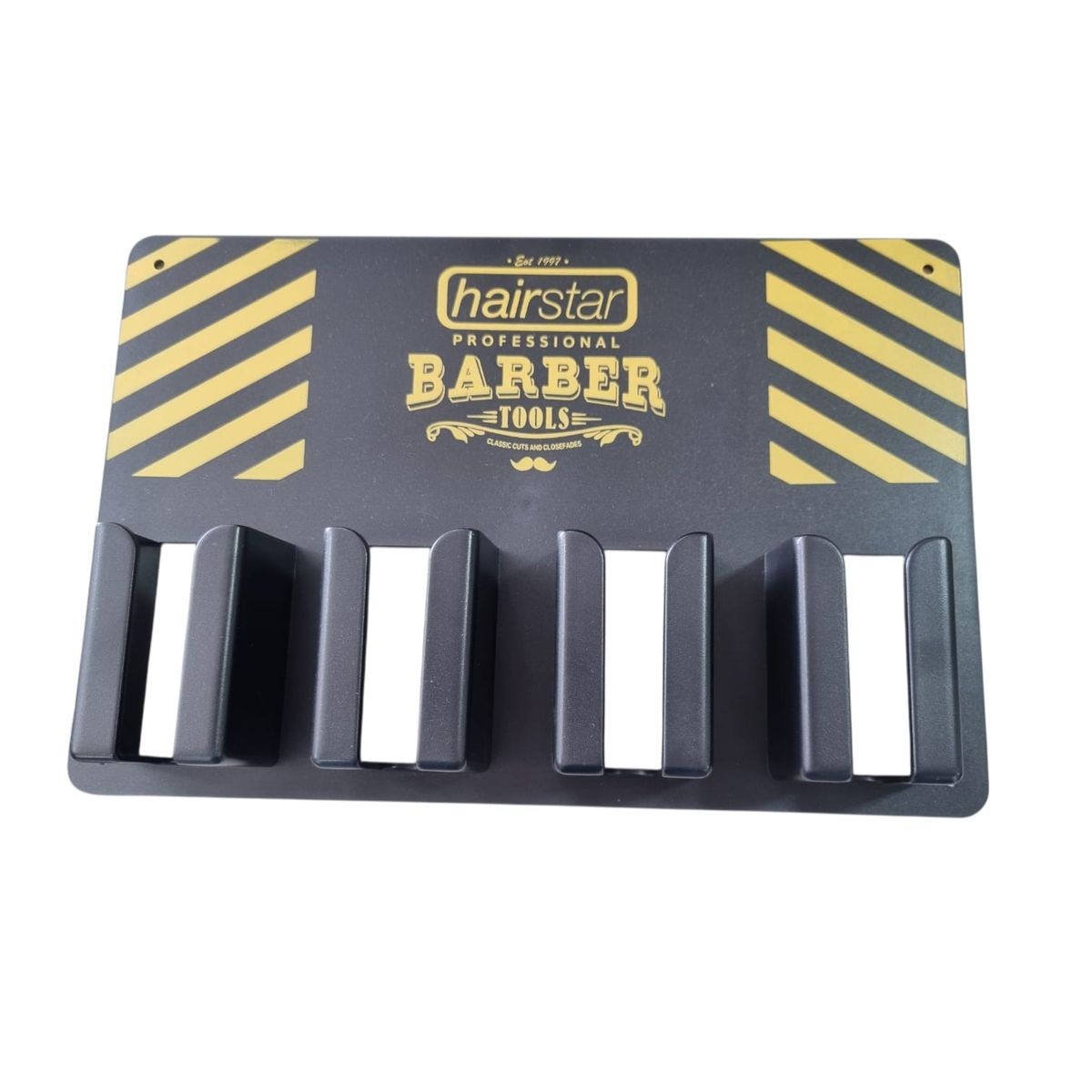 GENERICO - Soporte de pared para Maquinas de Corte Barberia 2 unid