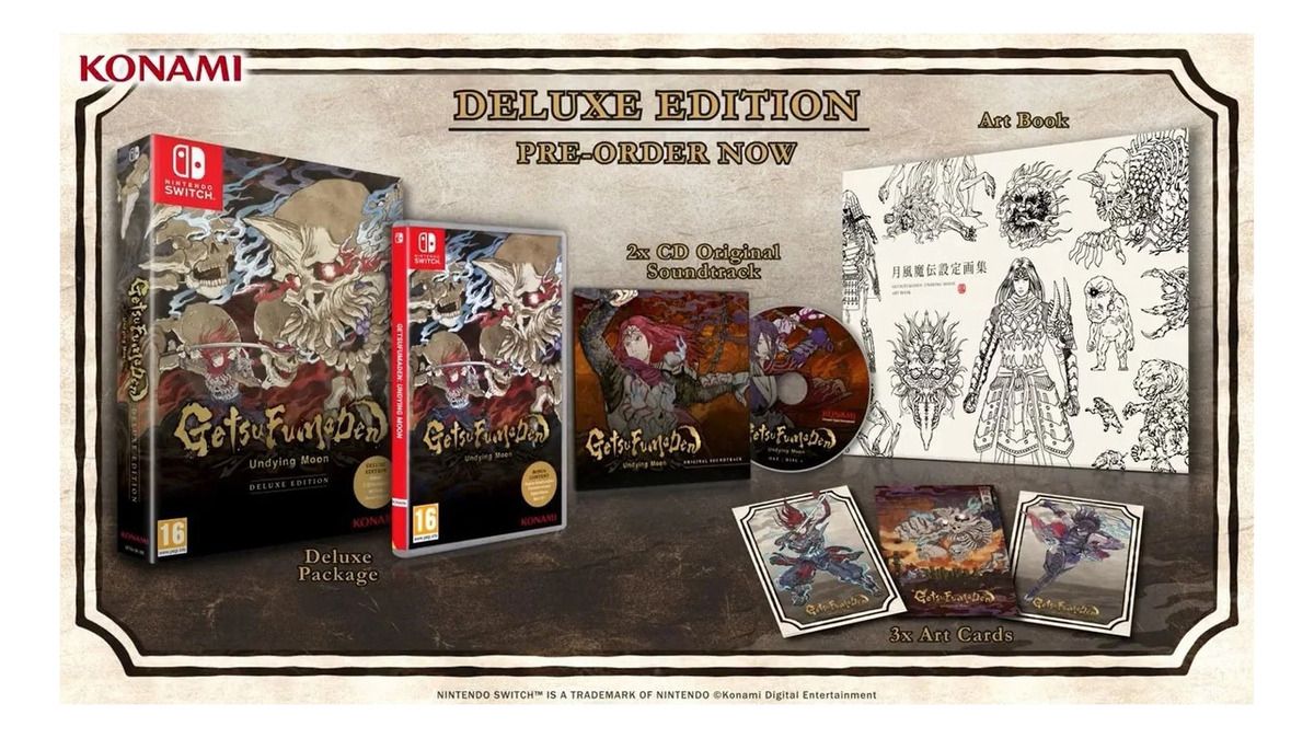 NINTENDO Getsufumaden Undying Moon Deluxe Ed. (eu)- Switch- Sniper