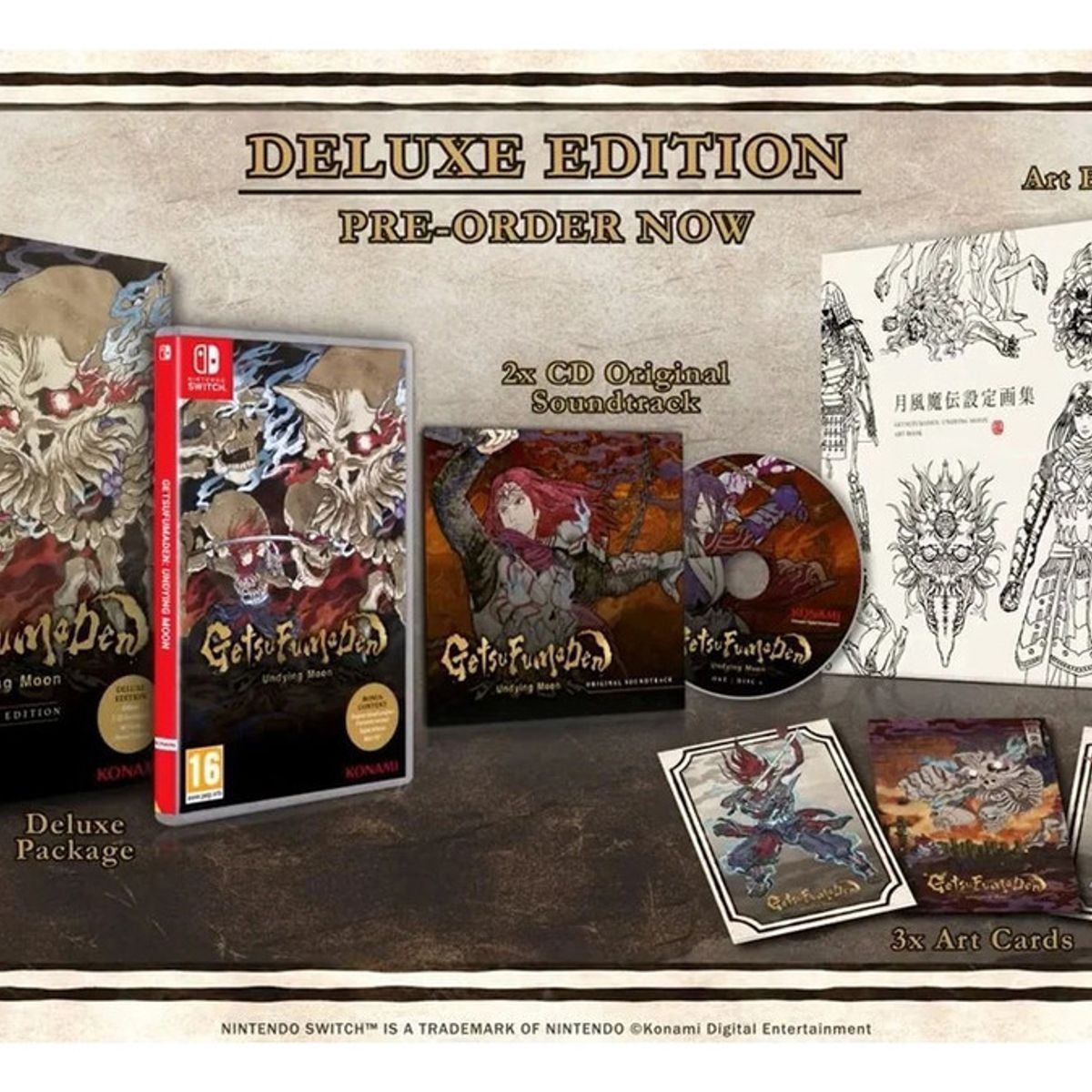 NINTENDO - Getsufumaden Undying Moon Deluxe Ed. (eu)- Switch- Sniper