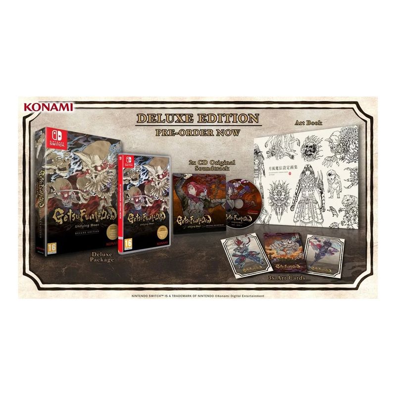 NINTENDO - Getsufumaden Undying Moon Deluxe Ed. (eu)- Switch- Sniper