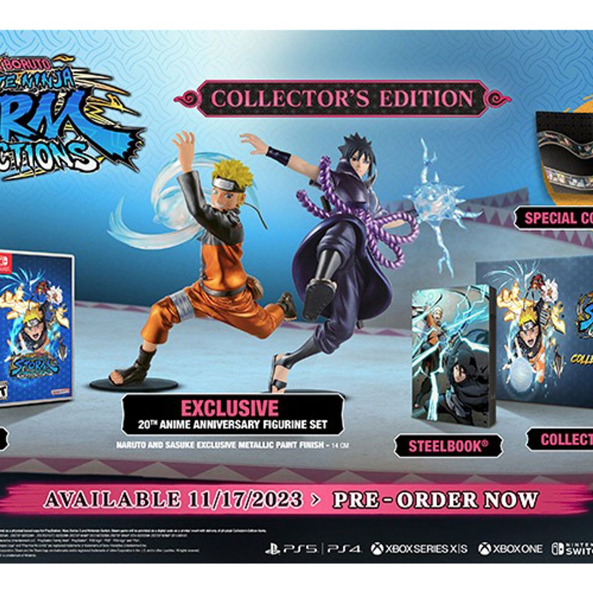 NINTENDO - Naruto X Boruto Ult. Ninja St. Collector Ed.- Switch- Sniper