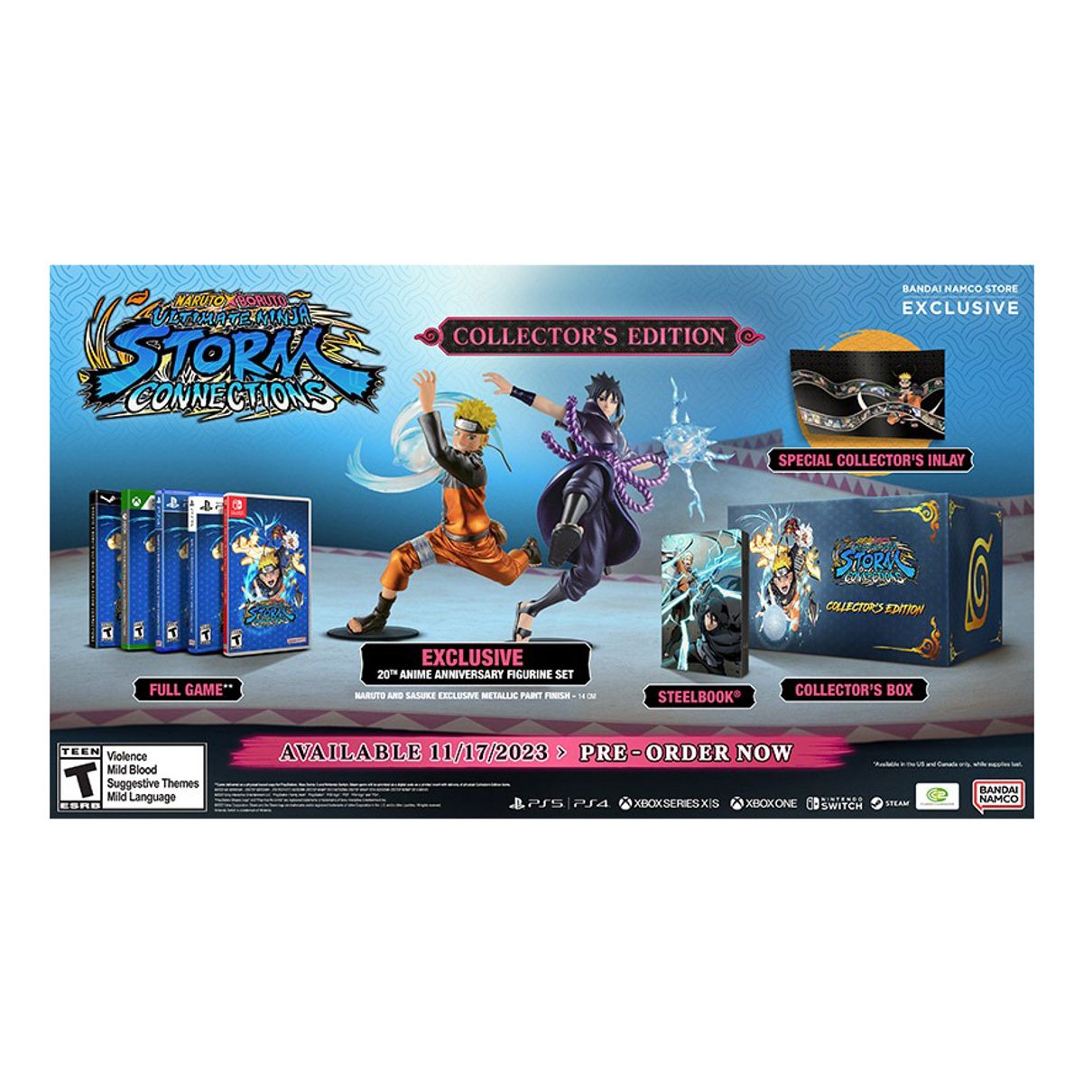 NINTENDO - Naruto X Boruto Ult. Ninja St. Collector Ed.- Switch- Sniper