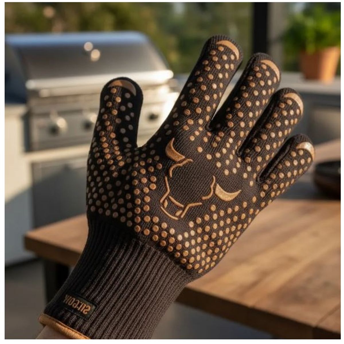 WAYU - Guante Parrillero Wayu Proteccion Para Altas Temperaturas