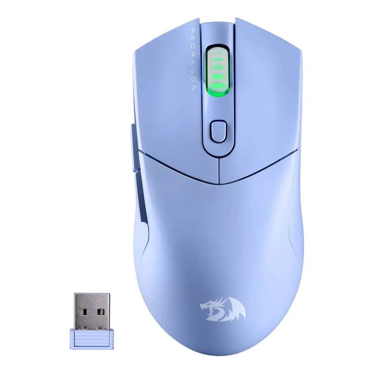 REDRAGON - Mouse Gamer Redragon ST4R PRO M917B-PRO - 26000 DPI, 3 Modos, 60g, Pixart 3395, Blue