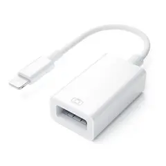 DBLUE - Adaptador Lightning macho a USB-A hembra