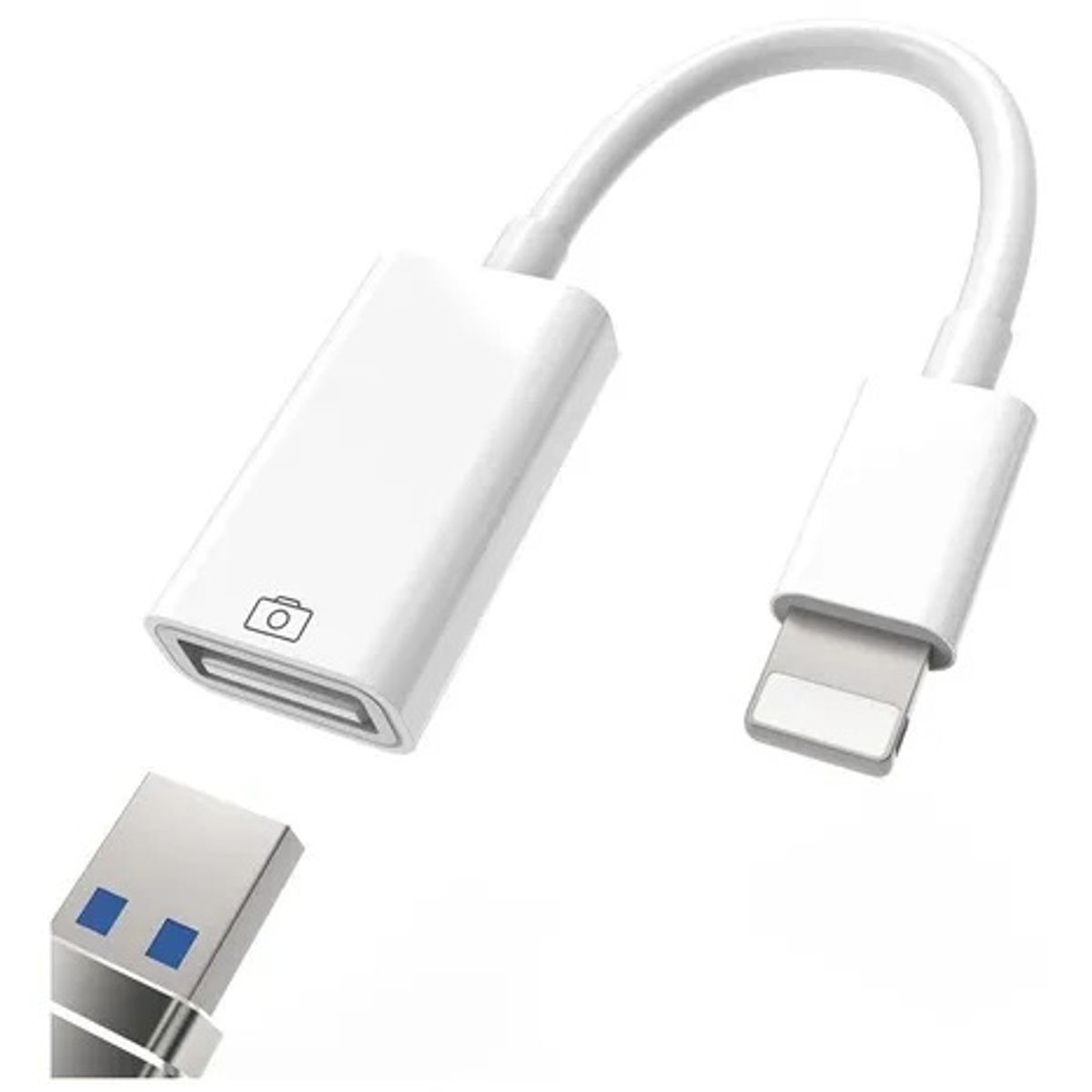 DBLUE - Adaptador dBlue Lightning macho a USB-A hembra