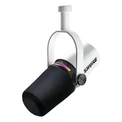 SHURE - Mv7+ Xlrusb Color Blanco Micrófono Para Podcast