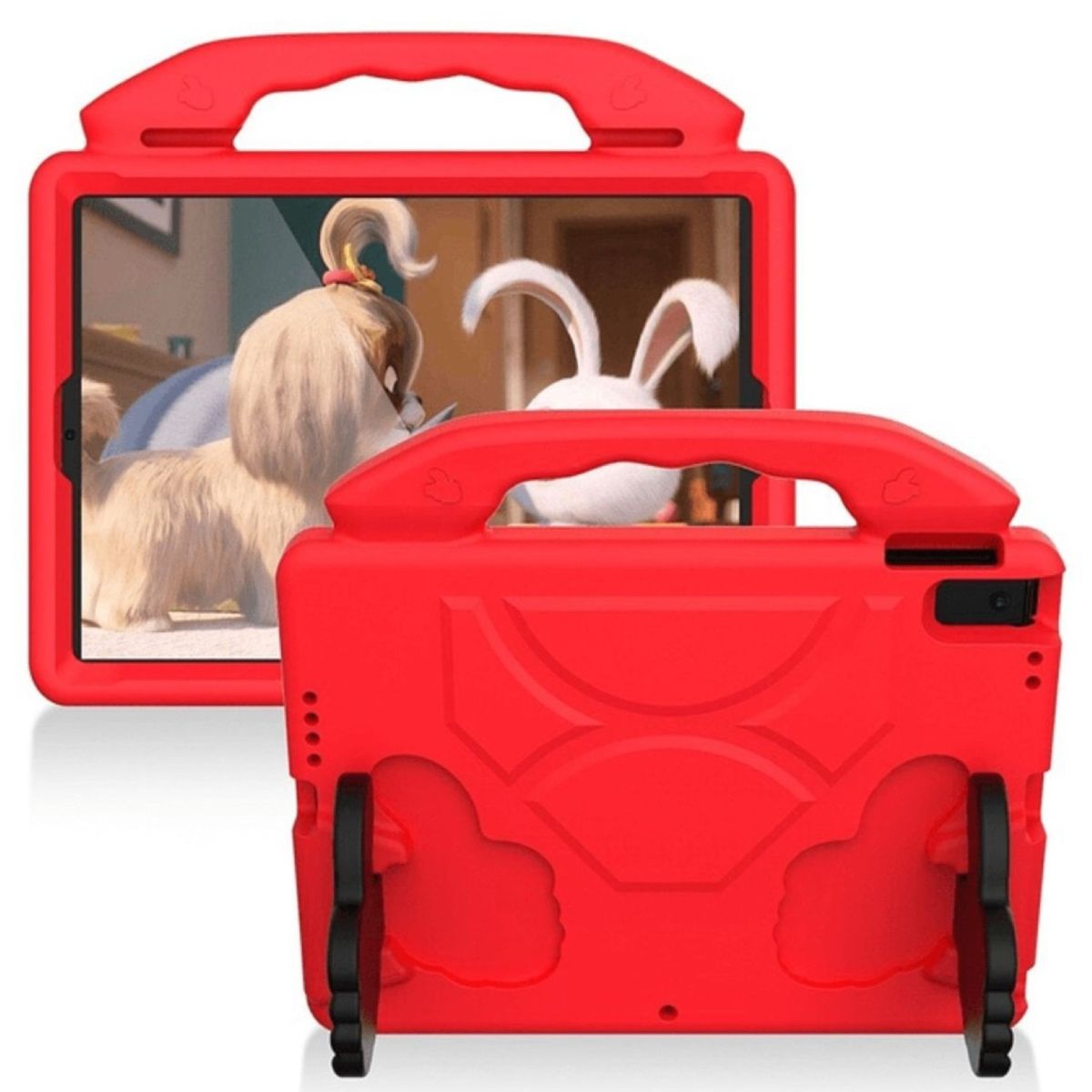 GENERICO - Carcasa Niños Anti-golpes Para Tablet Lenovo Tab M11 11" 2024 Rojo