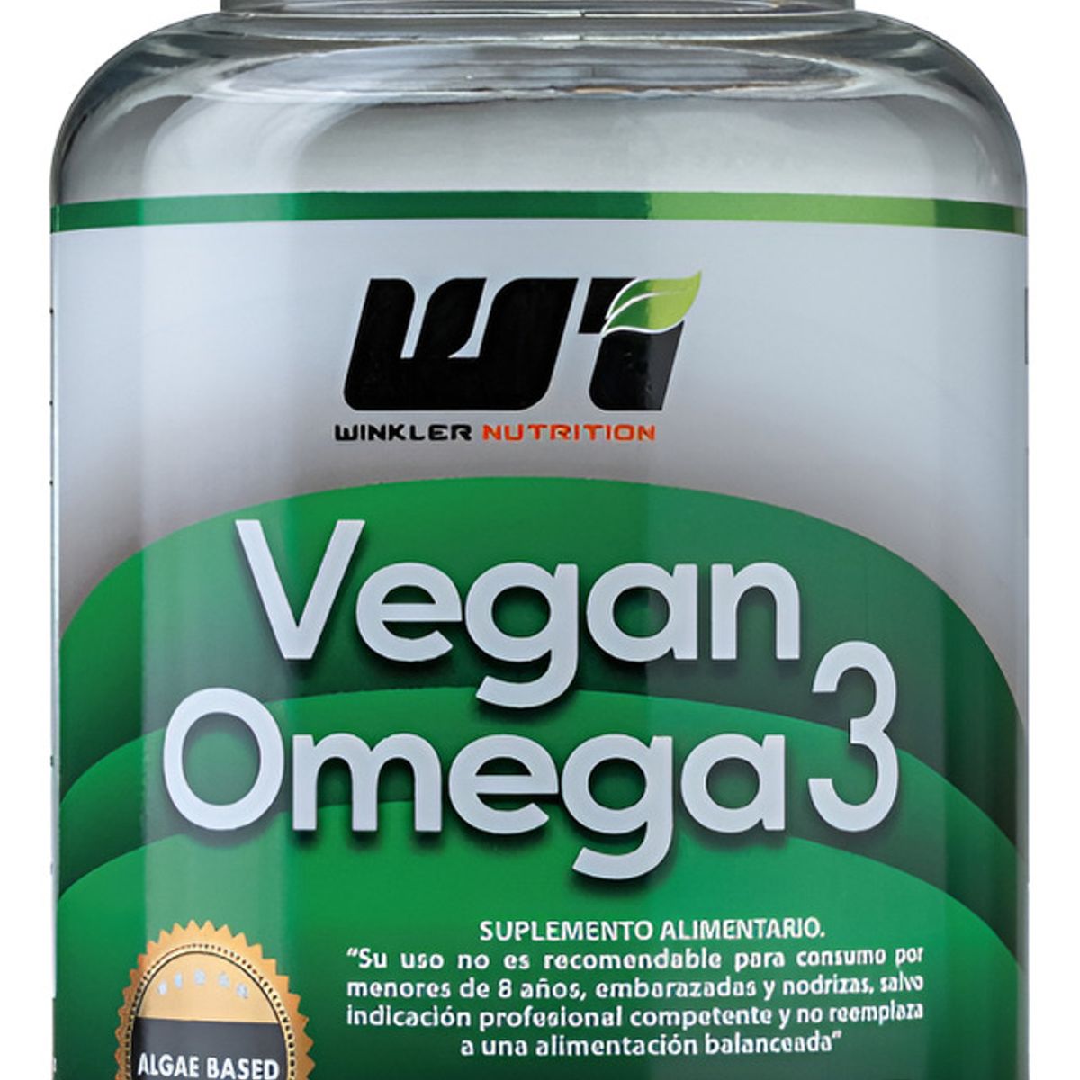WINKLER NUTRITION - Omega 3 Vegano 120 Cápsulas Blandas