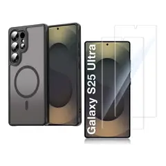 GENERICO - Funda Para Samsung S25 ULTRA + Dos Protectores Pantalla