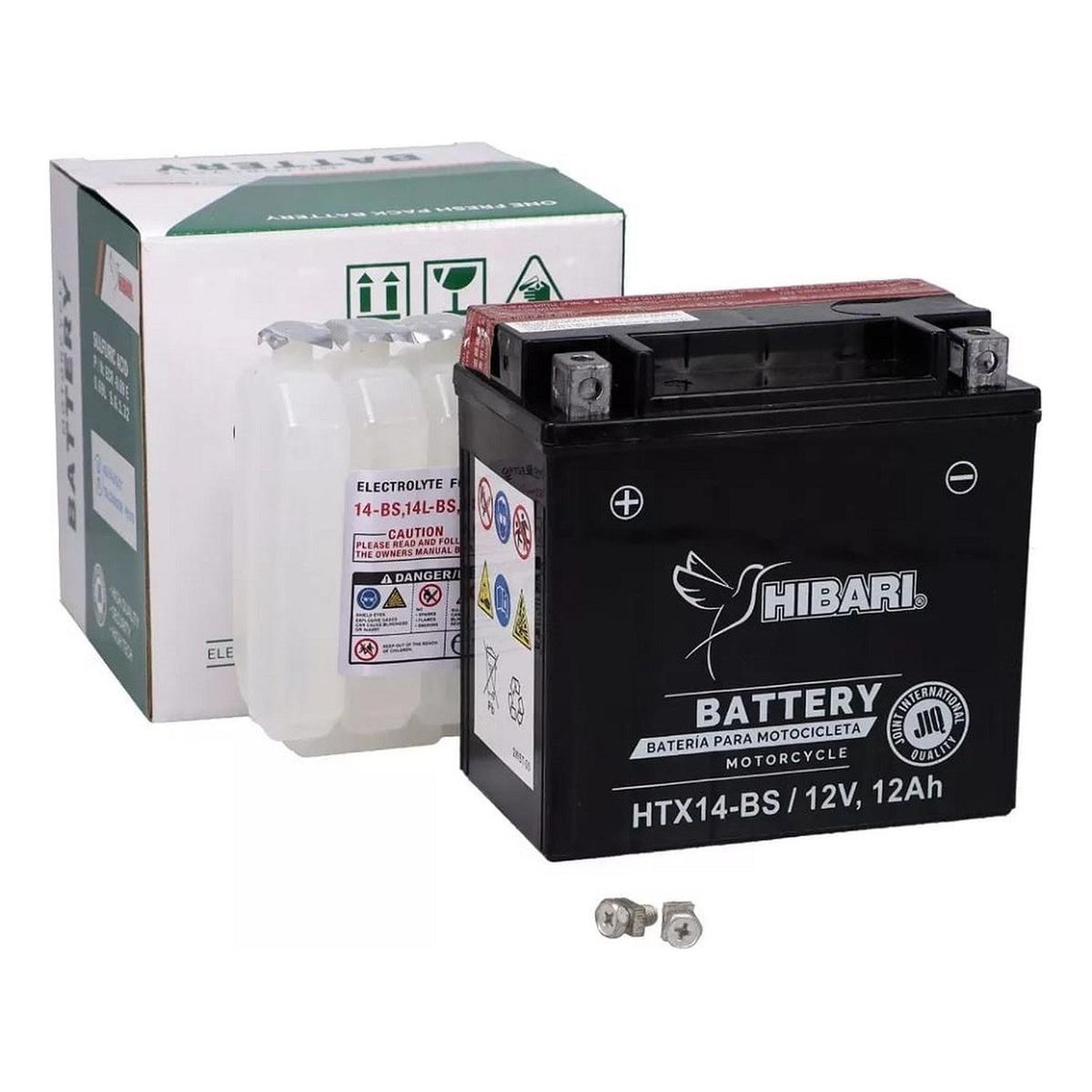 GENERICO - Batería Para Moto Htx14-bs  Ytx14-bs Btx14-bs