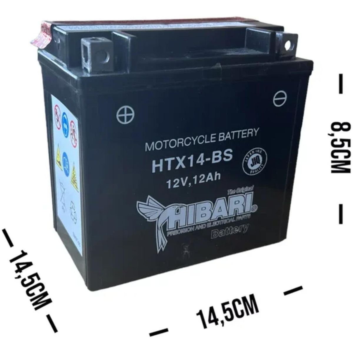 GENERICO - Batería Para Moto Htx14-bs  Ytx14-bs Btx14-bs
