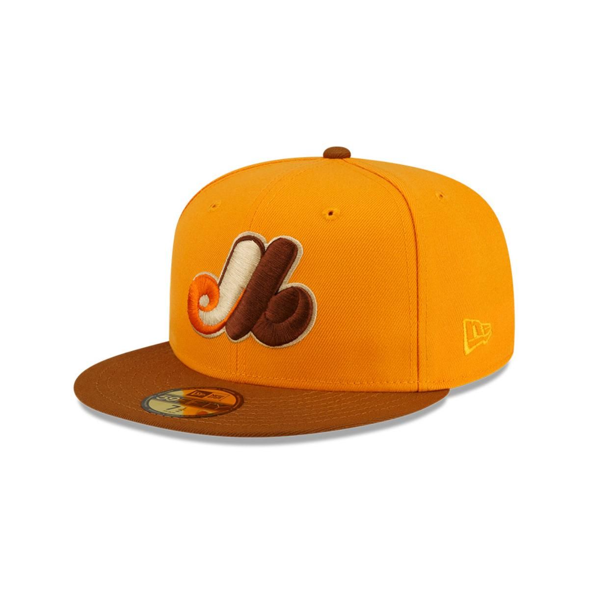 NEW ERA - Gorra 59Fifty Montreal Expos MLB Drop Dorado