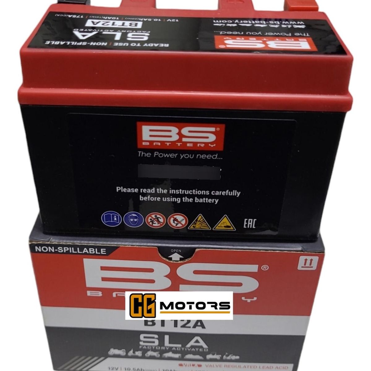 GENERICO - Bateria de Gel Para Moto Bt12a Sla