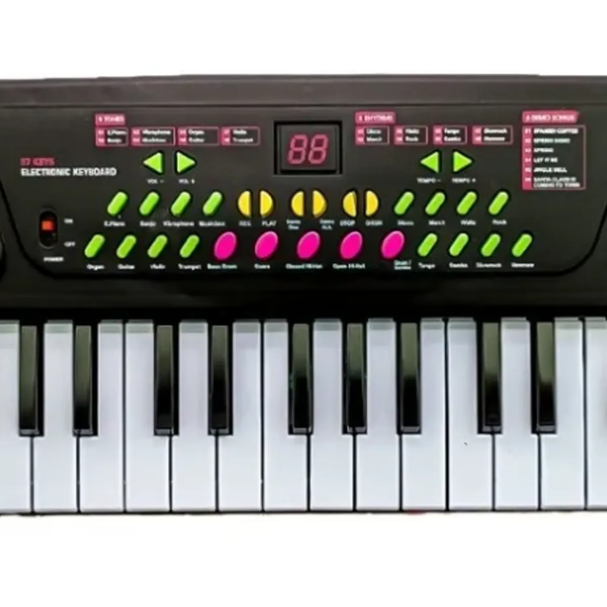 GENERICO - Teclado Piano Musical Electrónico Para Niños Con Micrófono