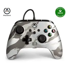 POWERA - Control Enhanced Wired- White Camo Para Xbox Series
