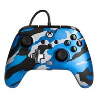 Control Enhanced Wired Azul Camo Para Xbox Series