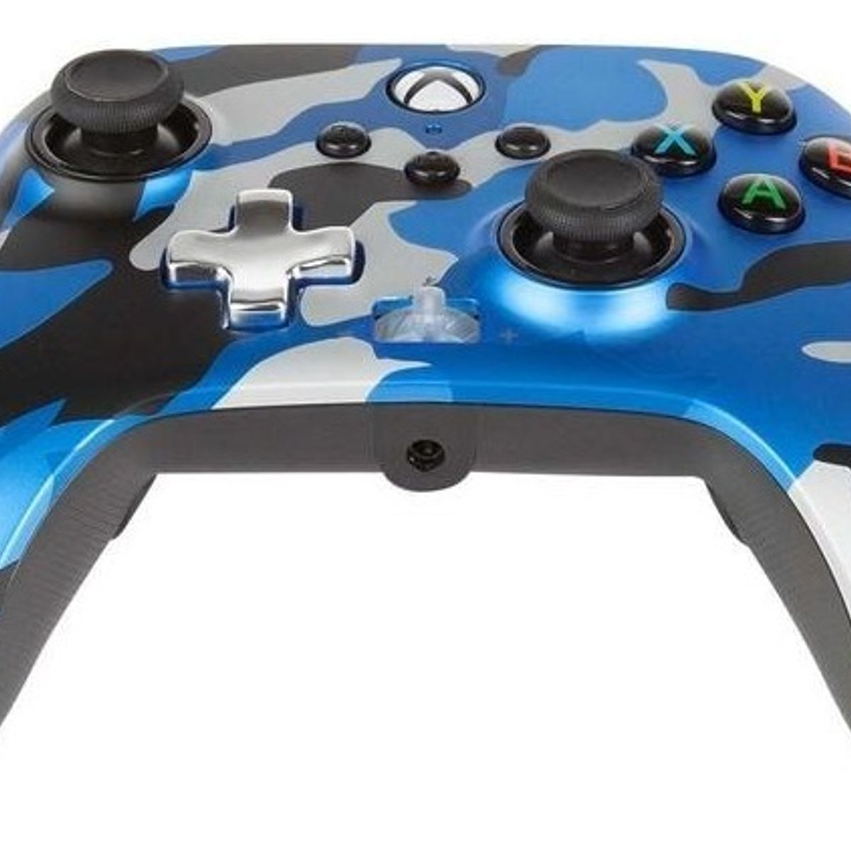 POWERA - Control Powera Enhanced Wired Azul Camo Para Xbox Series