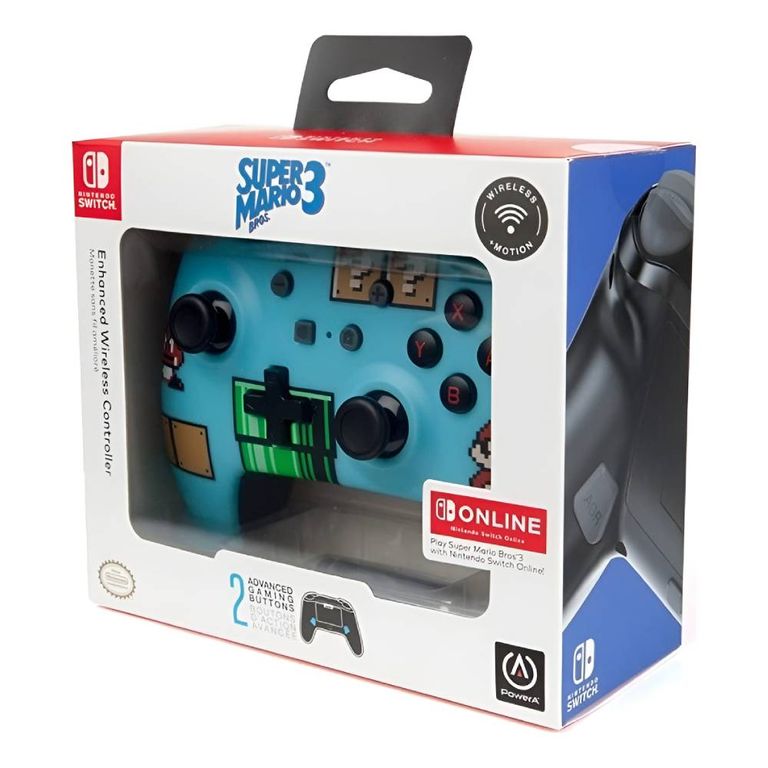 POWERA Control Enhanced Inalambrico Para Switch - Mario 3 - Sniper