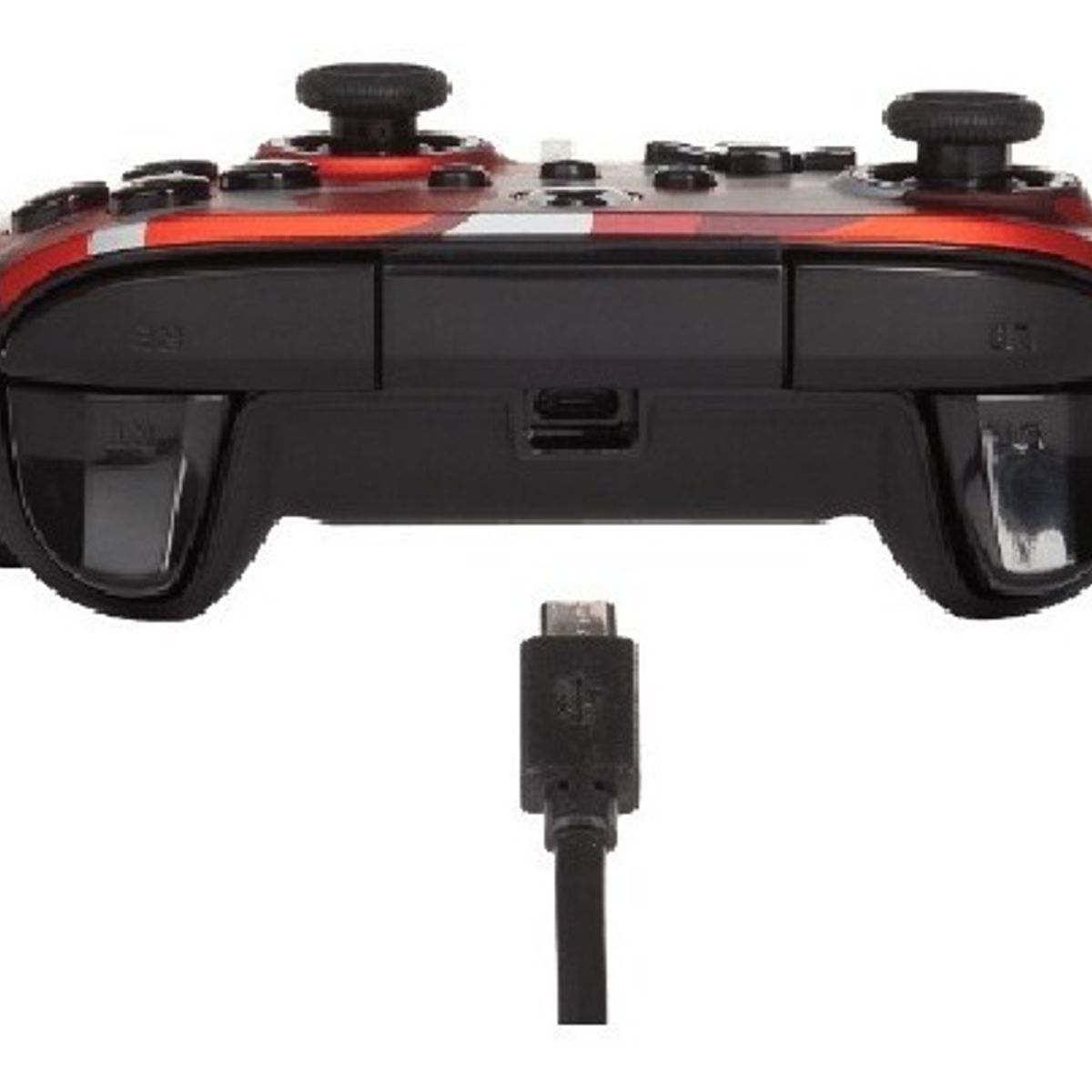 POWERA - Control Powera Enhanced Wired - Red Camo Para Xbox Series X