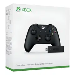 MICROSOFT - Xbox Control + Adaptador Inalámbrico Windows 10 - Sniper