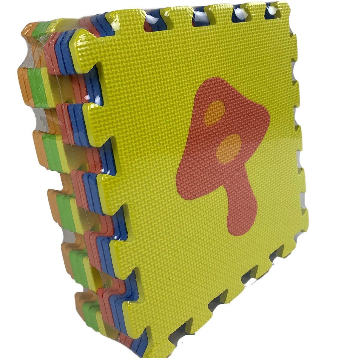 GENERICO - Alfombra Puzzle Infantil Armable 10 Piezas