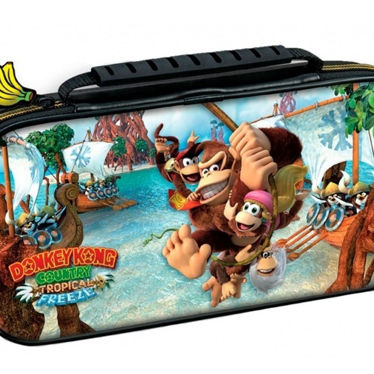 NINTENDO - Bolso Nintendo Switch Donkey Kong + Estación De Carga Joycon
