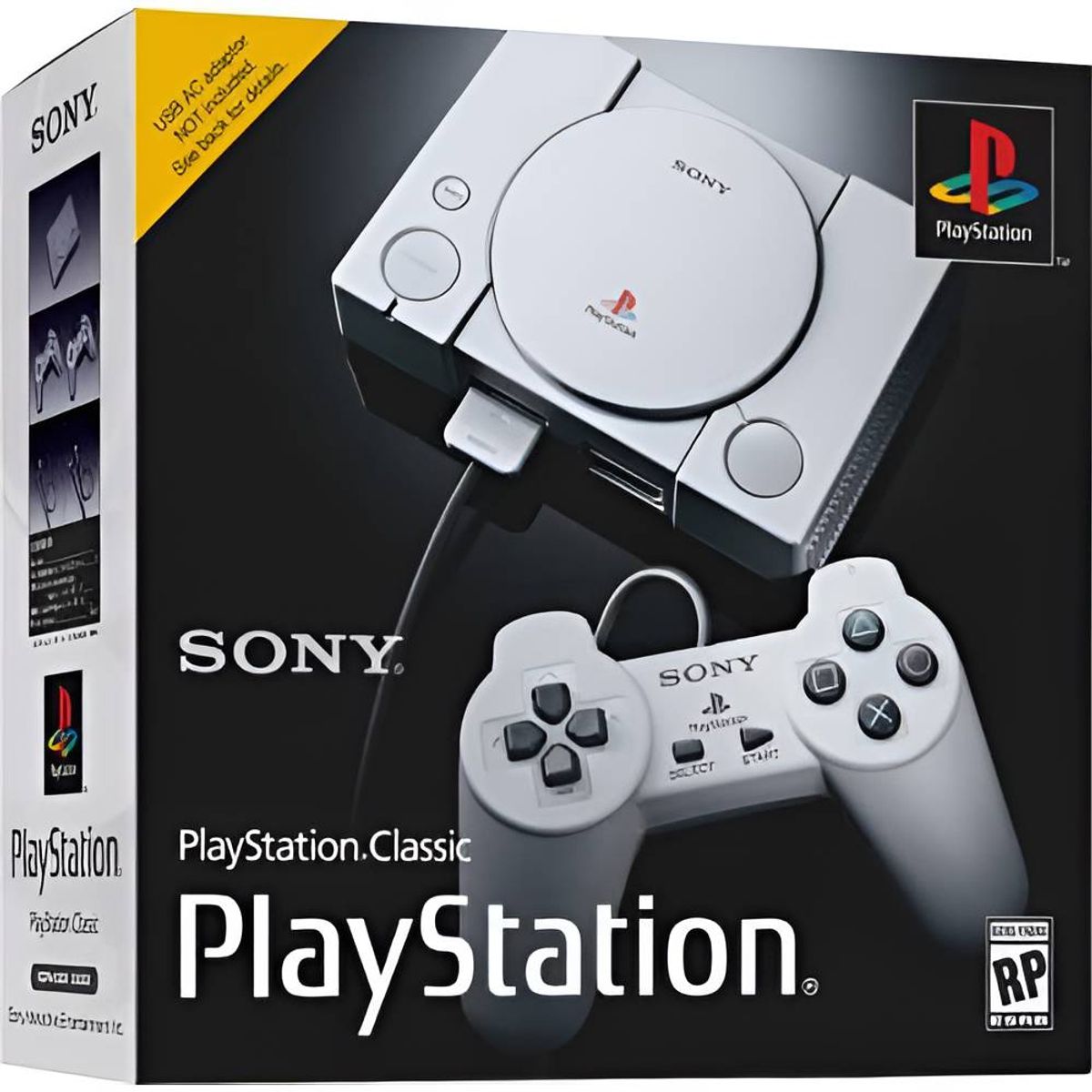 SONY - Playstation  Classic Mini + 2 Controles + 20 Juegos - Sniper