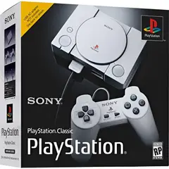 SONY - Playstation Classic Mini + 2 Controles + 20 Juegos - Sniper