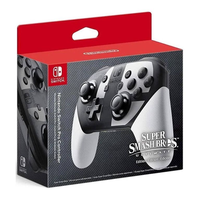 NINTENDO Control Pro Switch Smash Bros Edition + Cable Usb