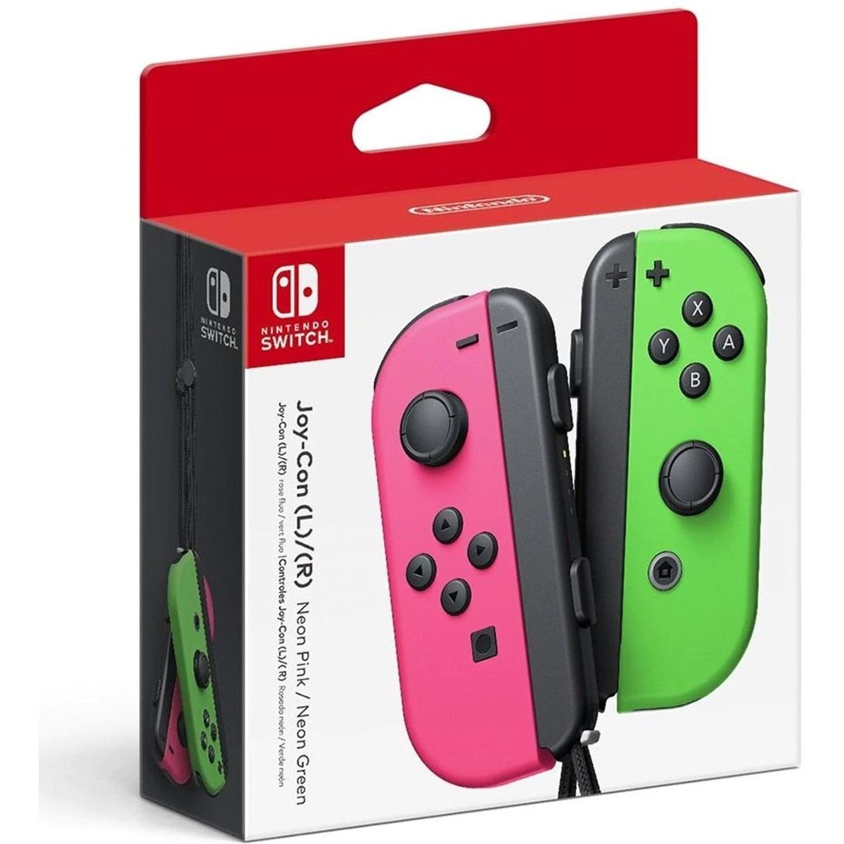 NINTENDO - Nintendo Switch Joy-con Neon Pink Green - Sniper Game