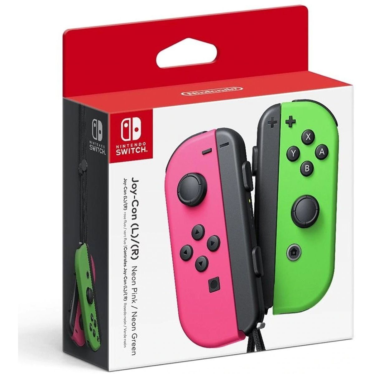 NINTENDO - Nintendo Switch Joy-con Neon Pink Green - Sniper Game