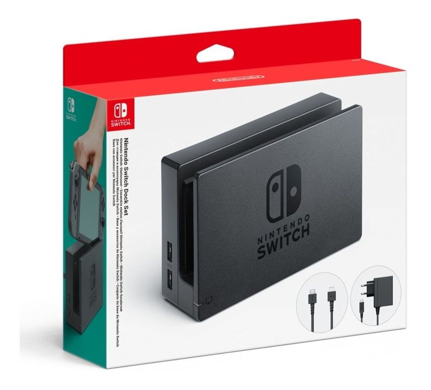 NINTENDO Dock Set (base+ac+hdmi) Para Switch Original - Sniper