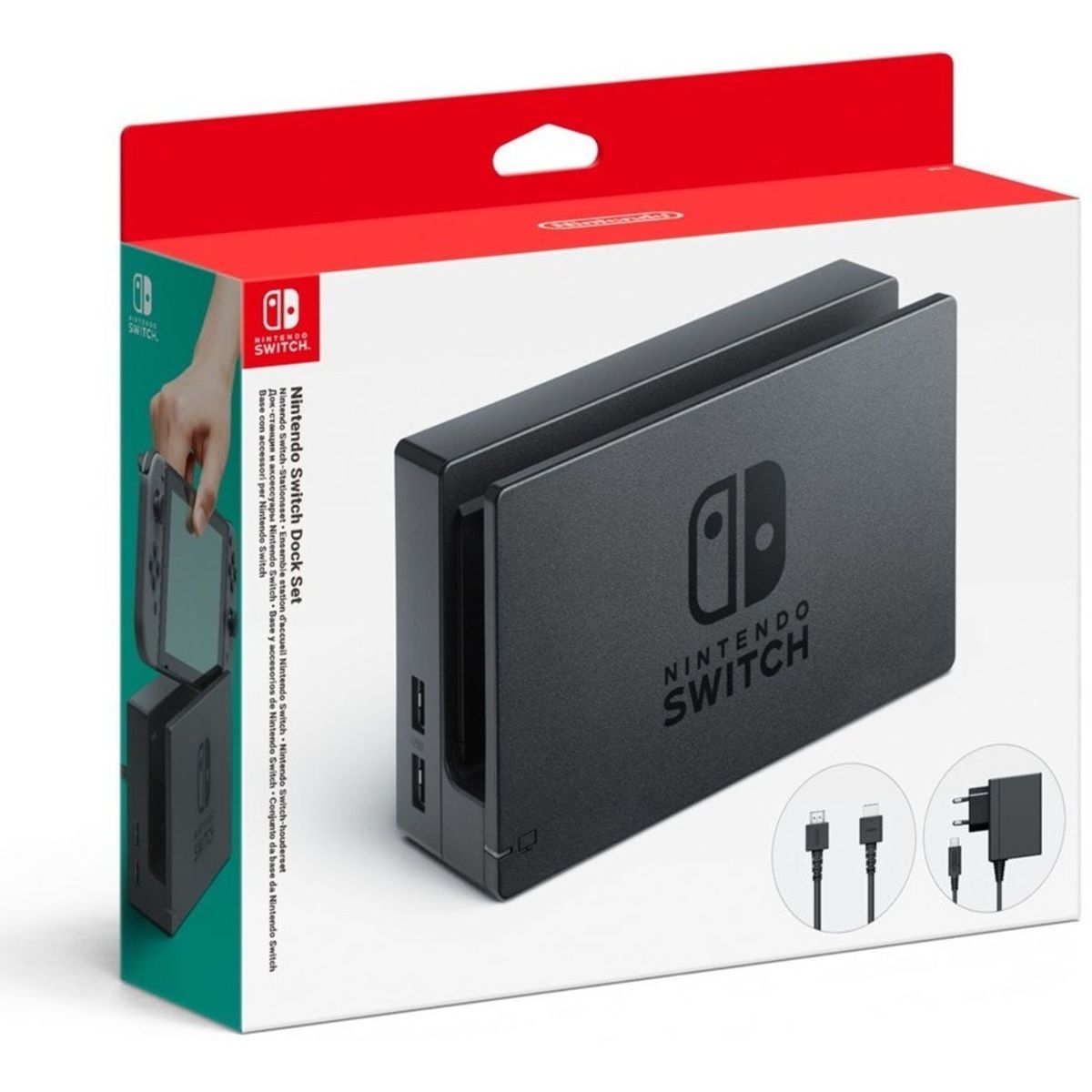 NINTENDO - Dock Set (base+ac+hdmi) Para Switch Original - Sniper