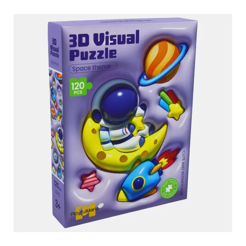 GENERICO - Juguete Rompecabezas 3d 120 Piezas Espacio Exterior