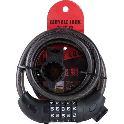 Imagen 2 del producto Cadena De Seguridad Para Bicicleta Con Clave Numérica 5 Dígitos