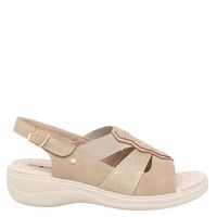 Sandalia Mujer Beige Emer