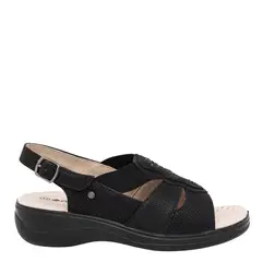 PASSER - Sandalia Mujer Negro Emer