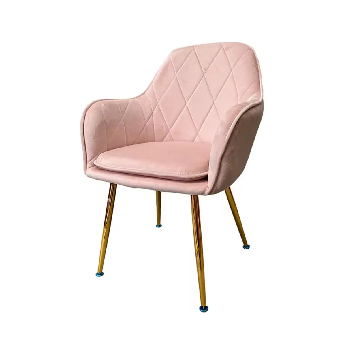 HABITA2 CHILE - Poltrona lux patas doradas - Rosa