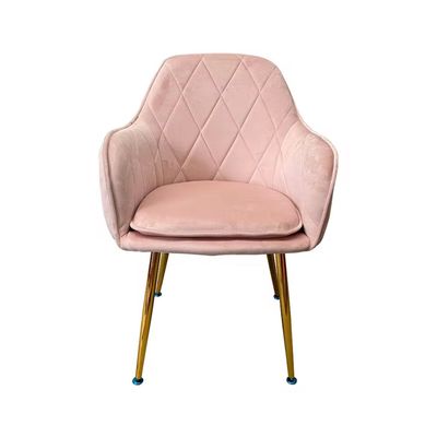 Imagen 2 del producto Poltrona lux patas doradas - Rosa