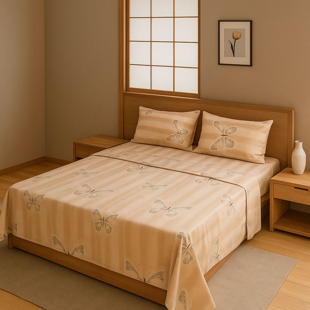 ARMONIA - Sábanas clásicas KING 2½ P diseño 770 144 hilos