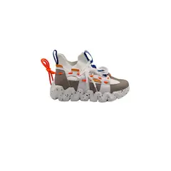 APOSTOL - Zapatillas caña alta diferente color hombre