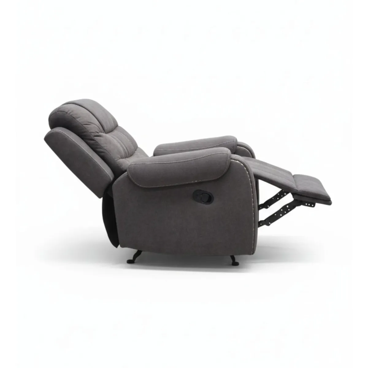 DANIELS - Berger Reclinable y Mecedor Gris Moderno Verona 6035CHGR