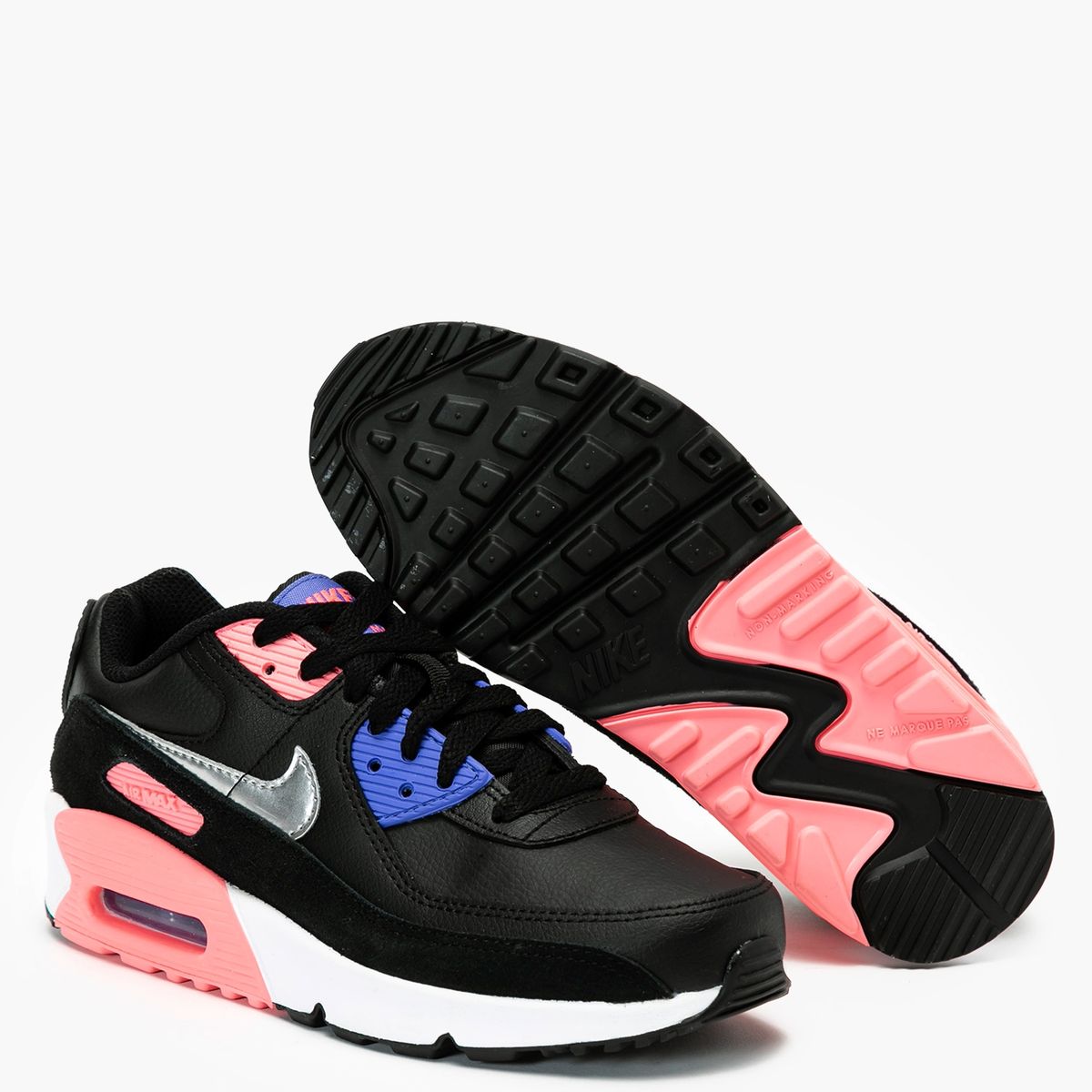 NIKE - Air Max 90 LTR Zapatilla Urbana Niña Negra
