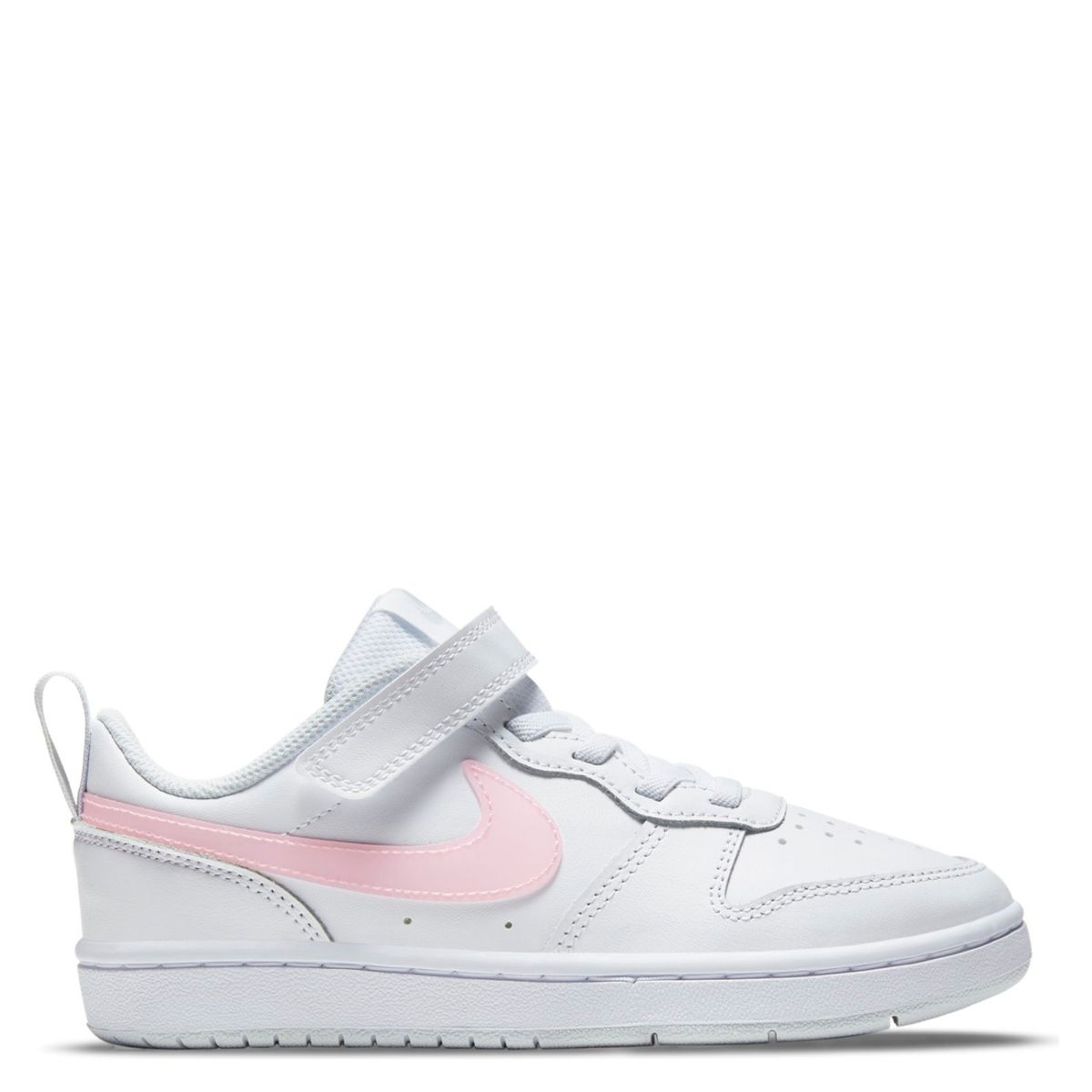 NIKE - Court Borough Low 2 Zapatilla Urbana Niña Cuero Blanca