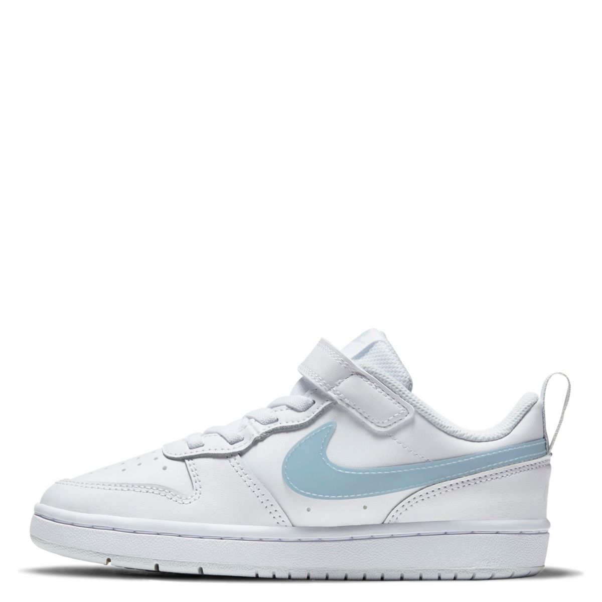 NIKE - Court Borough Low 2 Zapatilla Urbana Niña Cuero Blanca