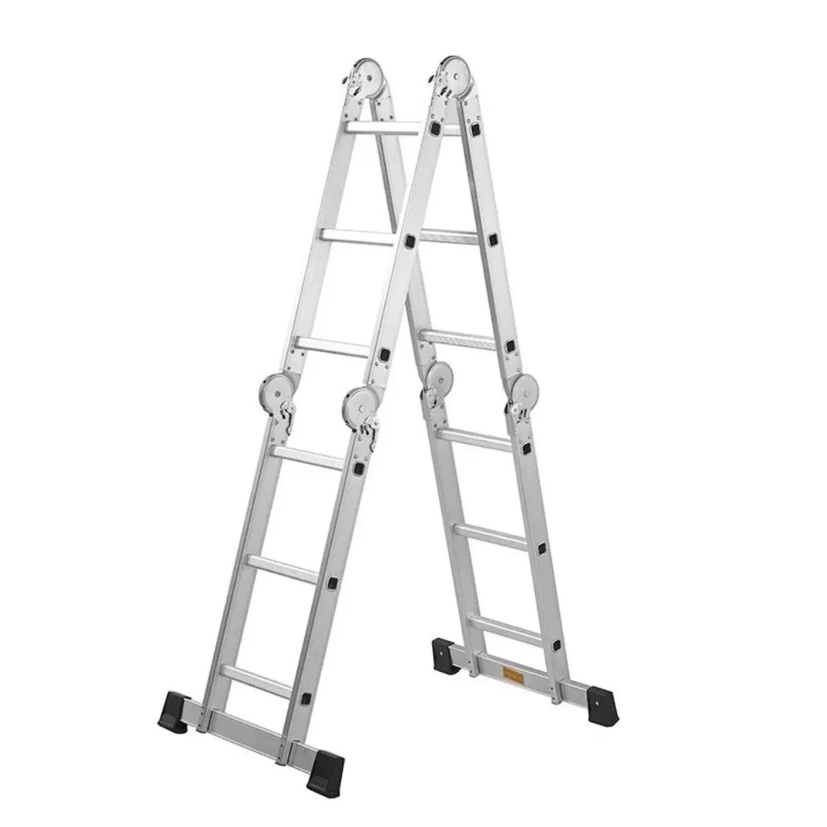 Escalera articulada de aluminio 3,4 metros 150kg 12 peldaños, marca GENERICO - Foto 2